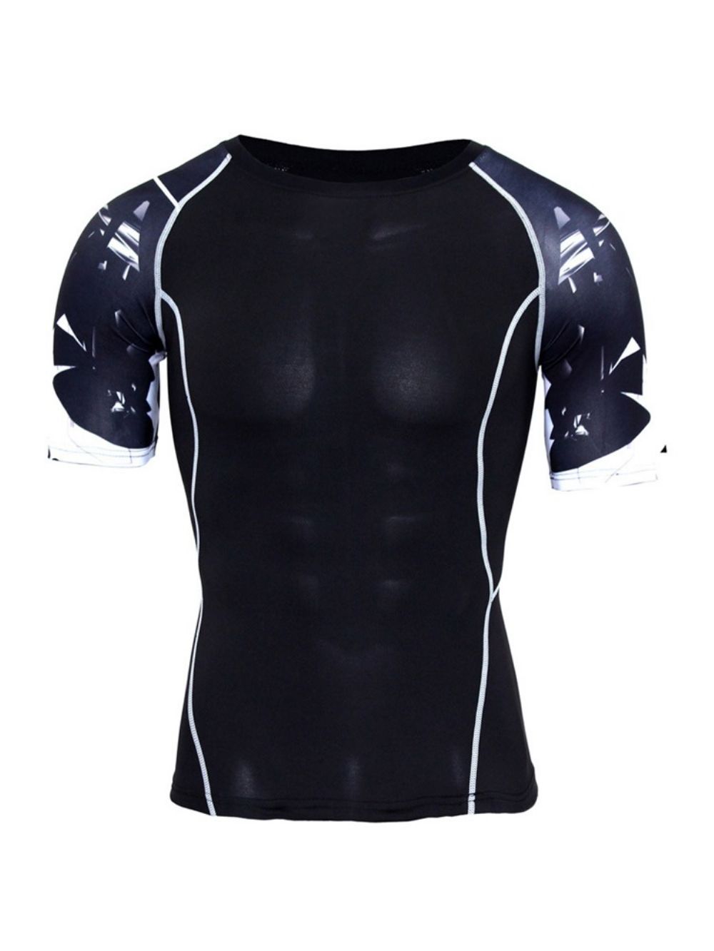 Sporttops Met Korte Mouwen En Print Heren