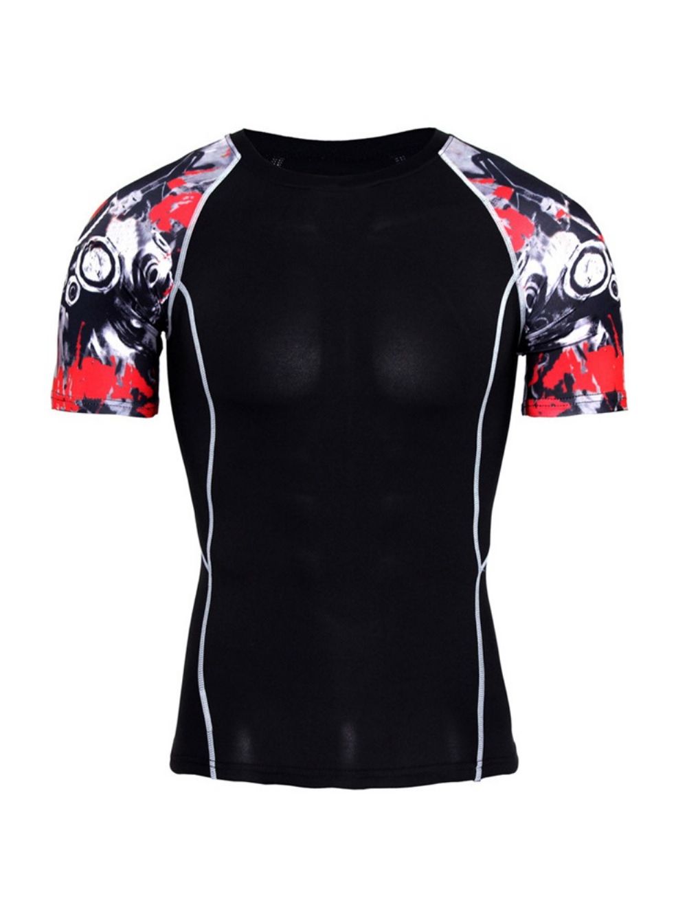 Sporttops Met Korte Mouwen En Print Heren