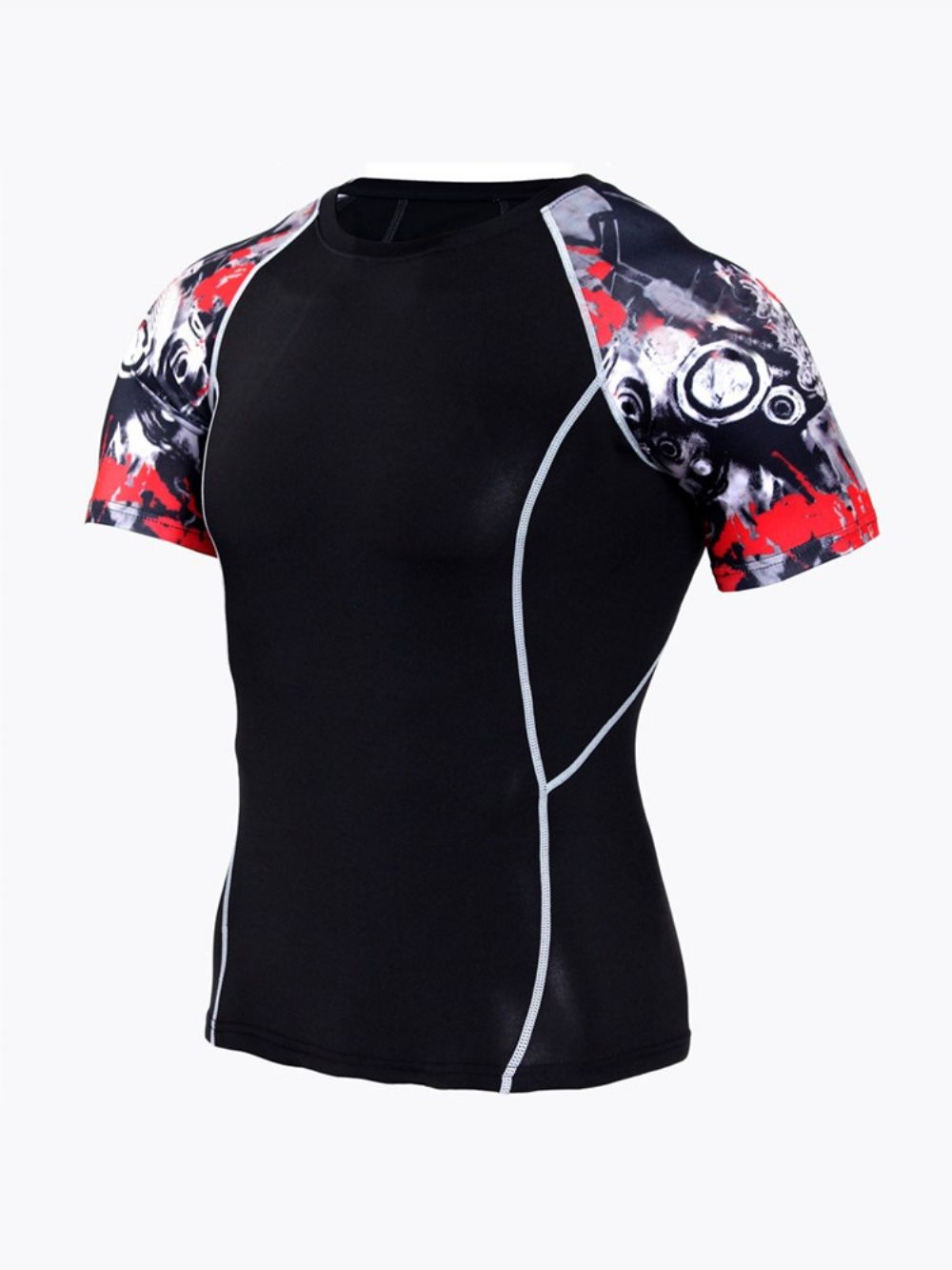 Sporttops Met Korte Mouwen En Print Heren