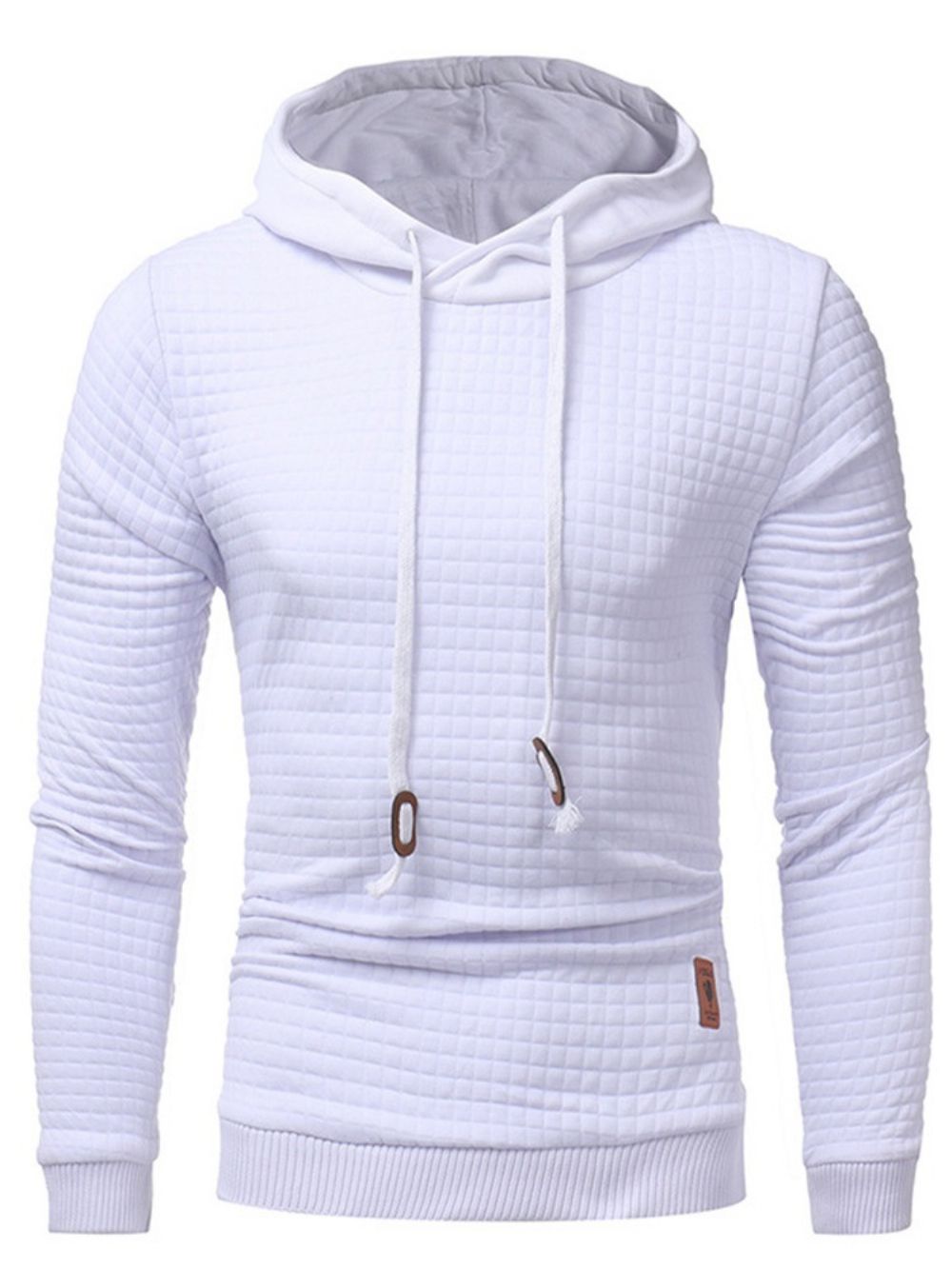 Effen Regular Pullover Pullover Hoodies Met Capuchon