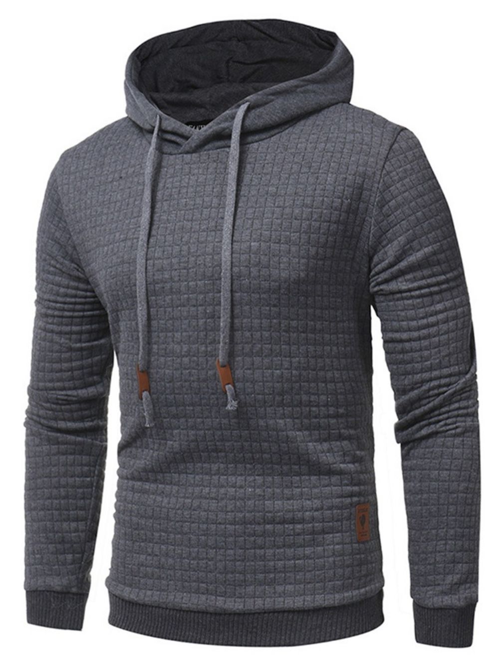 Effen Regular Pullover Pullover Hoodies Met Capuchon