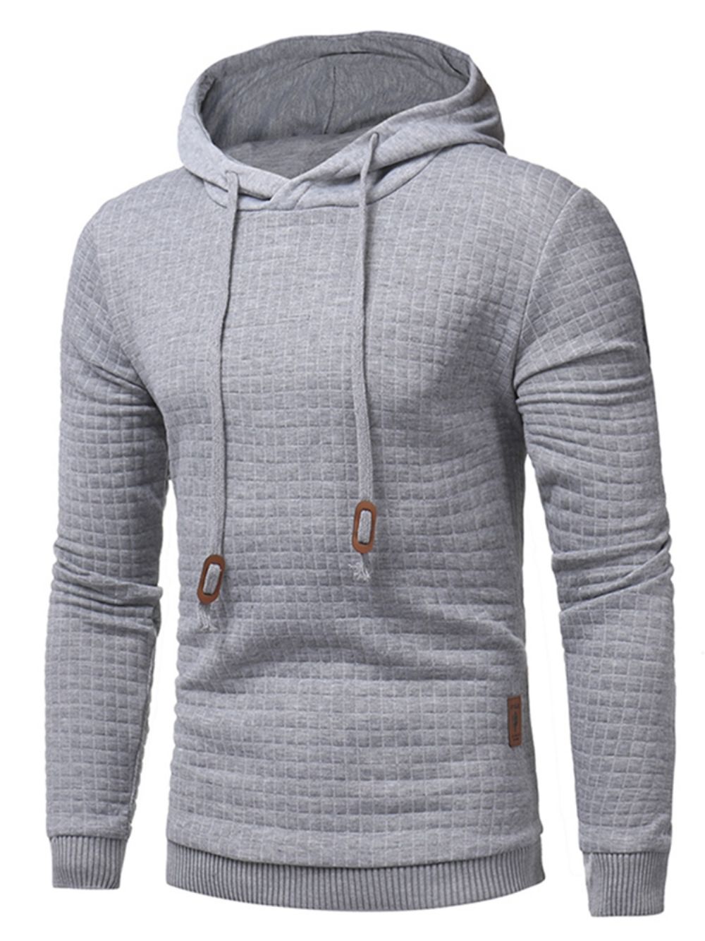 Herenhoodie Met Veters En Lange Mouwen