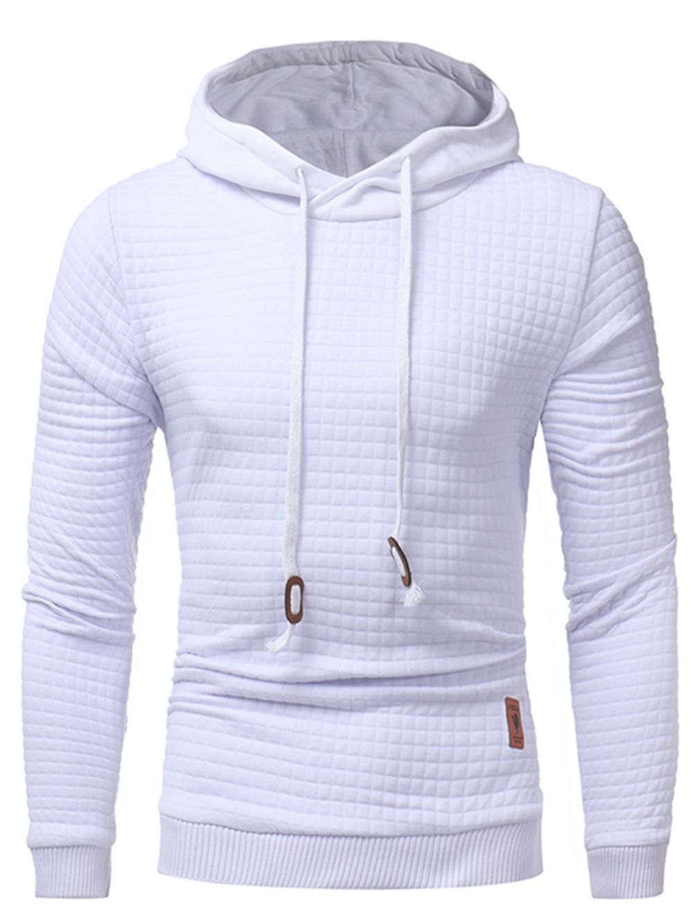 Herenhoodie Met Veters En Lange Mouwen