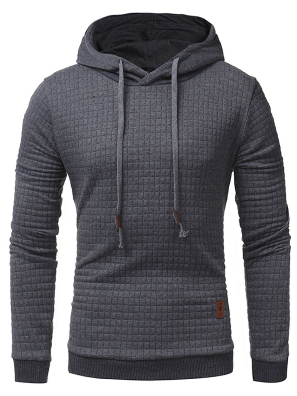 Herenhoodie Met Veters En Lange Mouwen