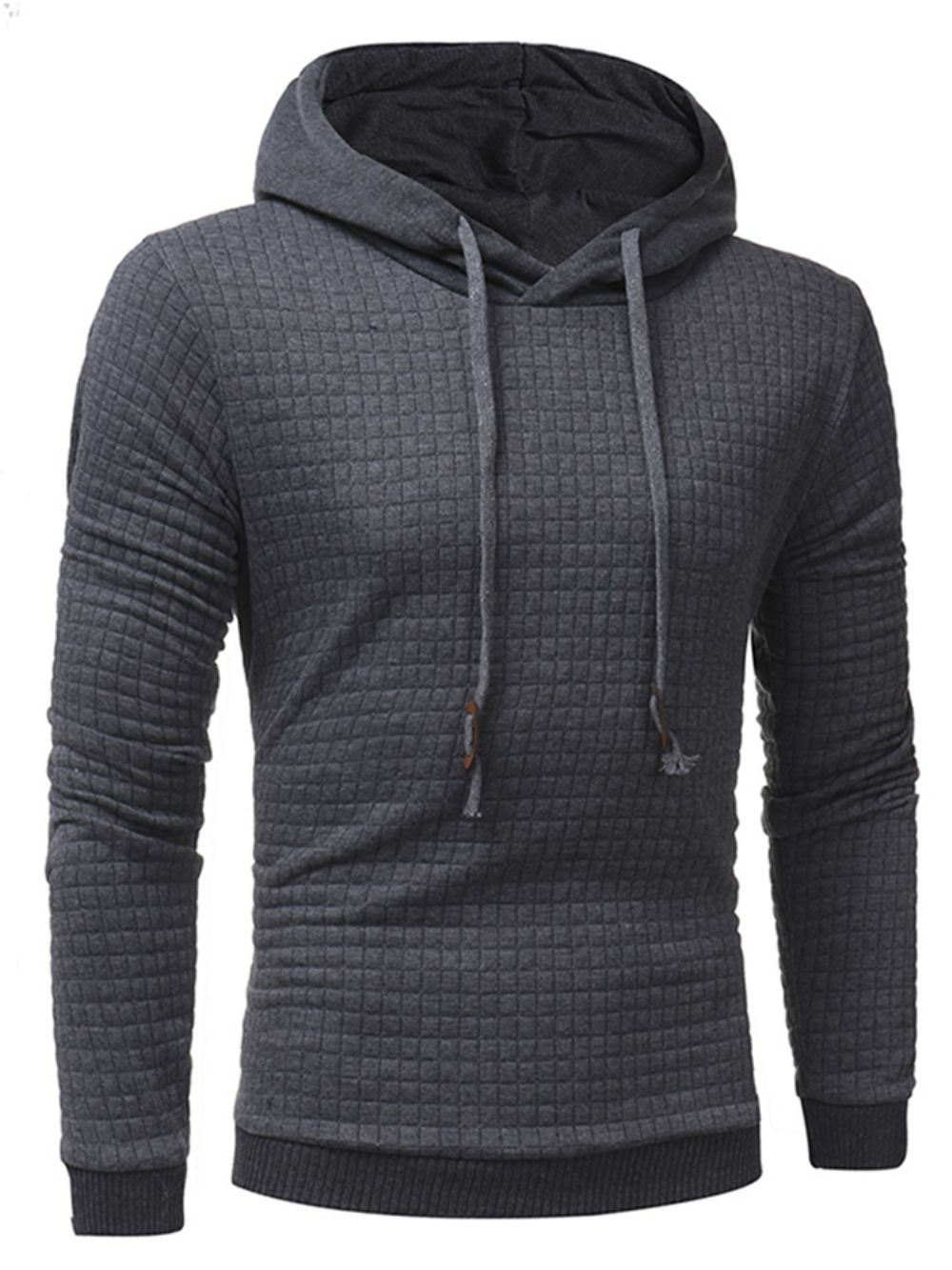 Herenhoodie Met Veters En Lange Mouwen