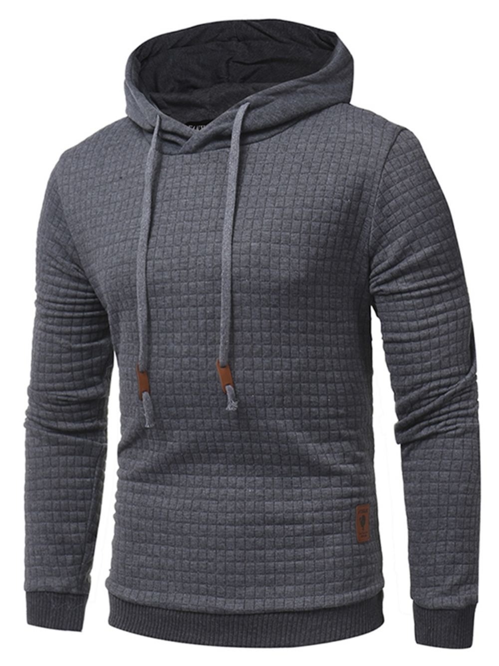 Herenhoodie Met Veters En Lange Mouwen