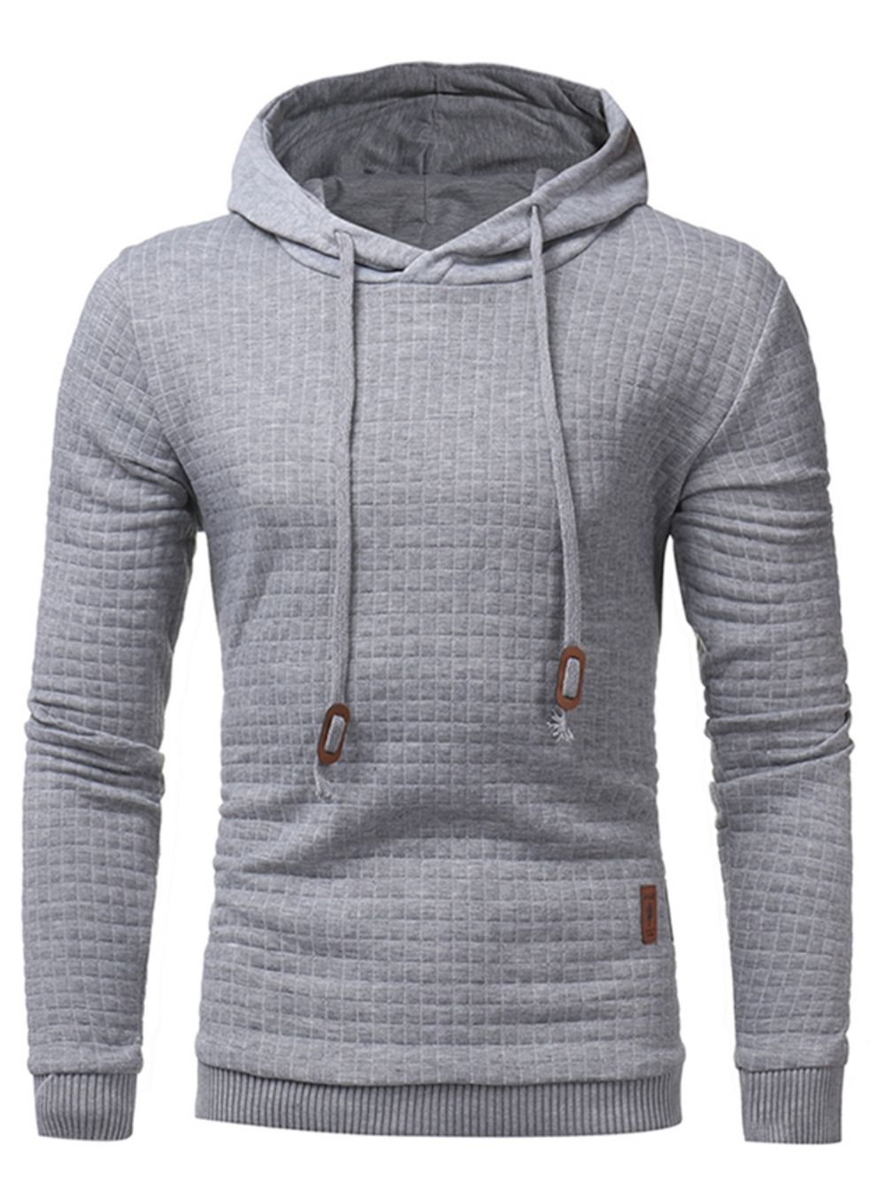 Herenhoodie Met Veters En Lange Mouwen