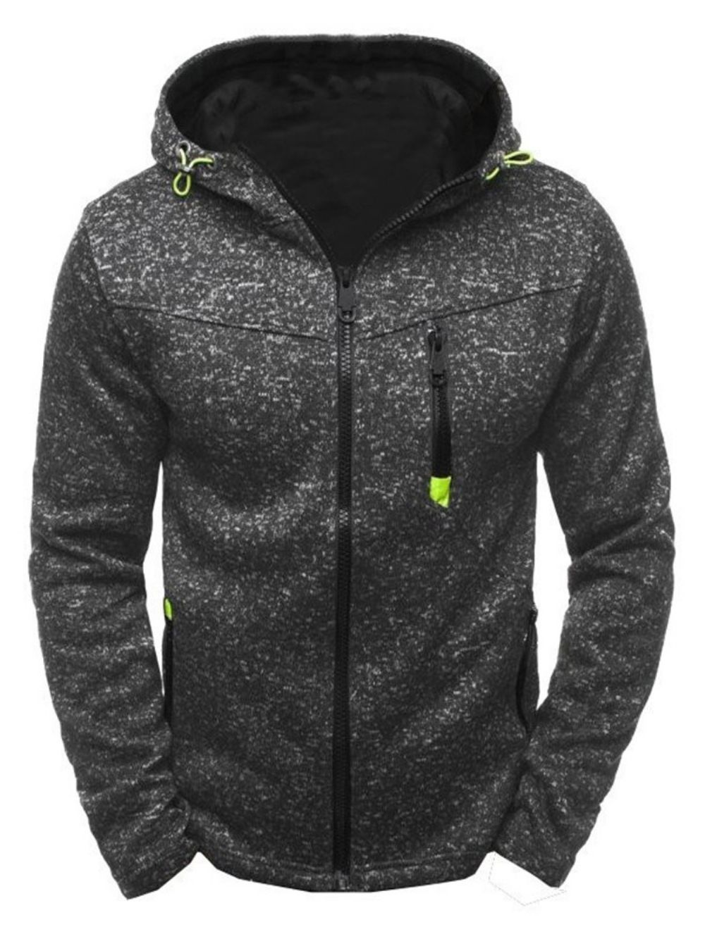 Vest Met Rits En Capuchon Slim Hoodies