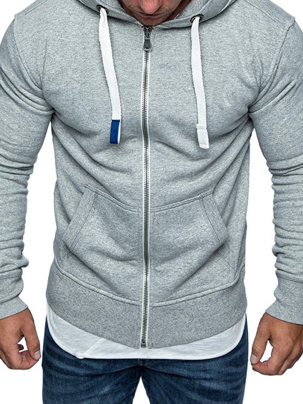 Zakvest Rits Casual Hoodies