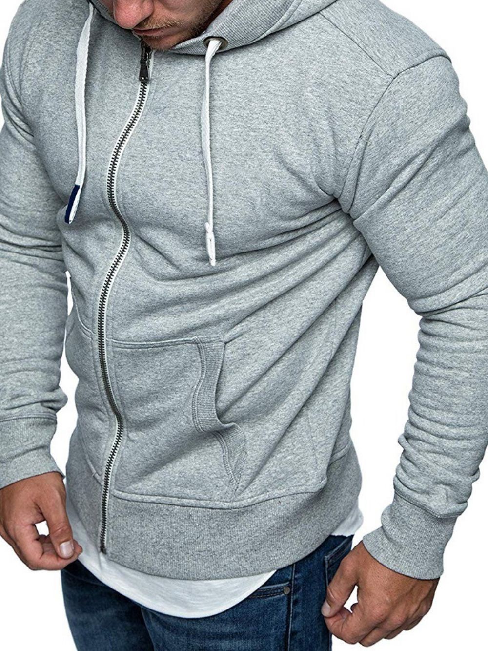 Zakvest Rits Casual Hoodies