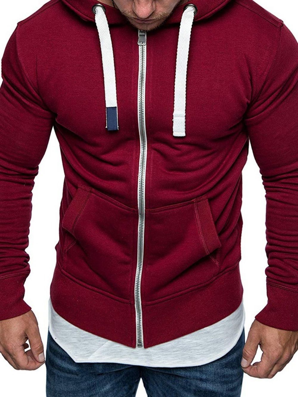 Zakvest Rits Casual Hoodies