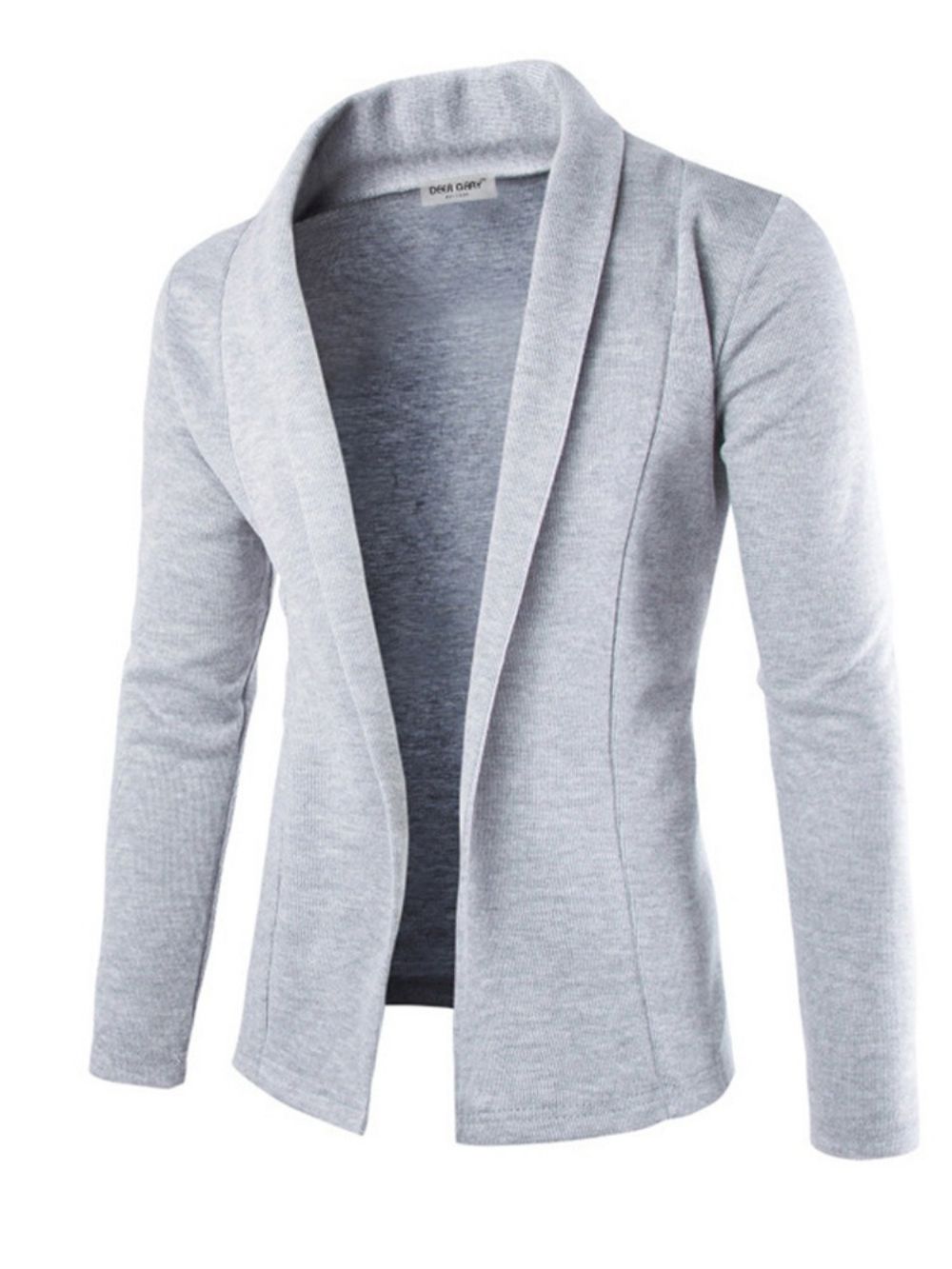 Revers Standaard Effen Casual Herfst Slim Trui