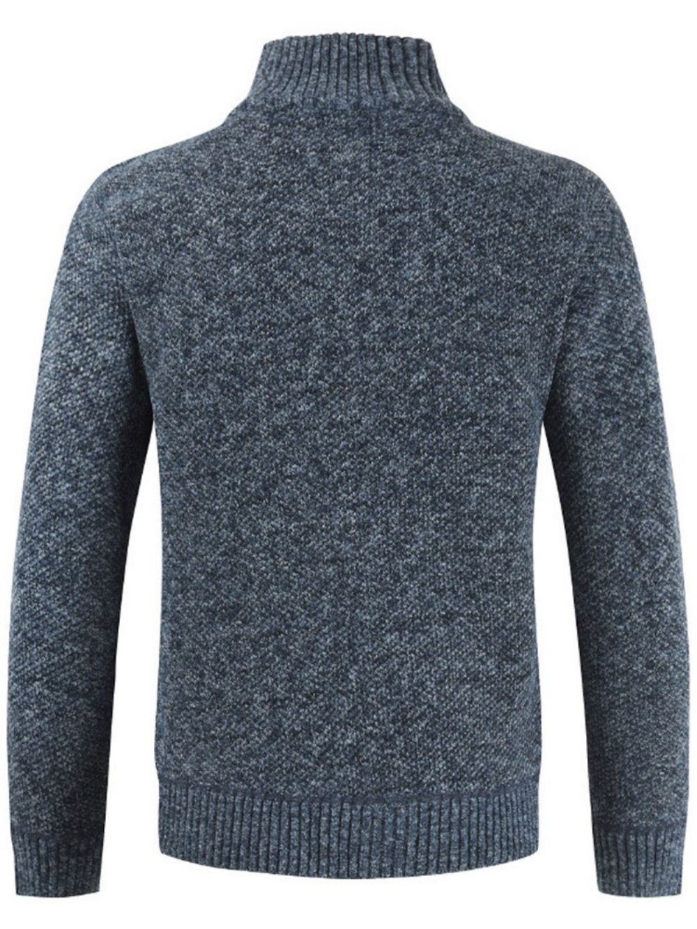 Standaard Opstaande Kraag Herfst Casual Herensweater