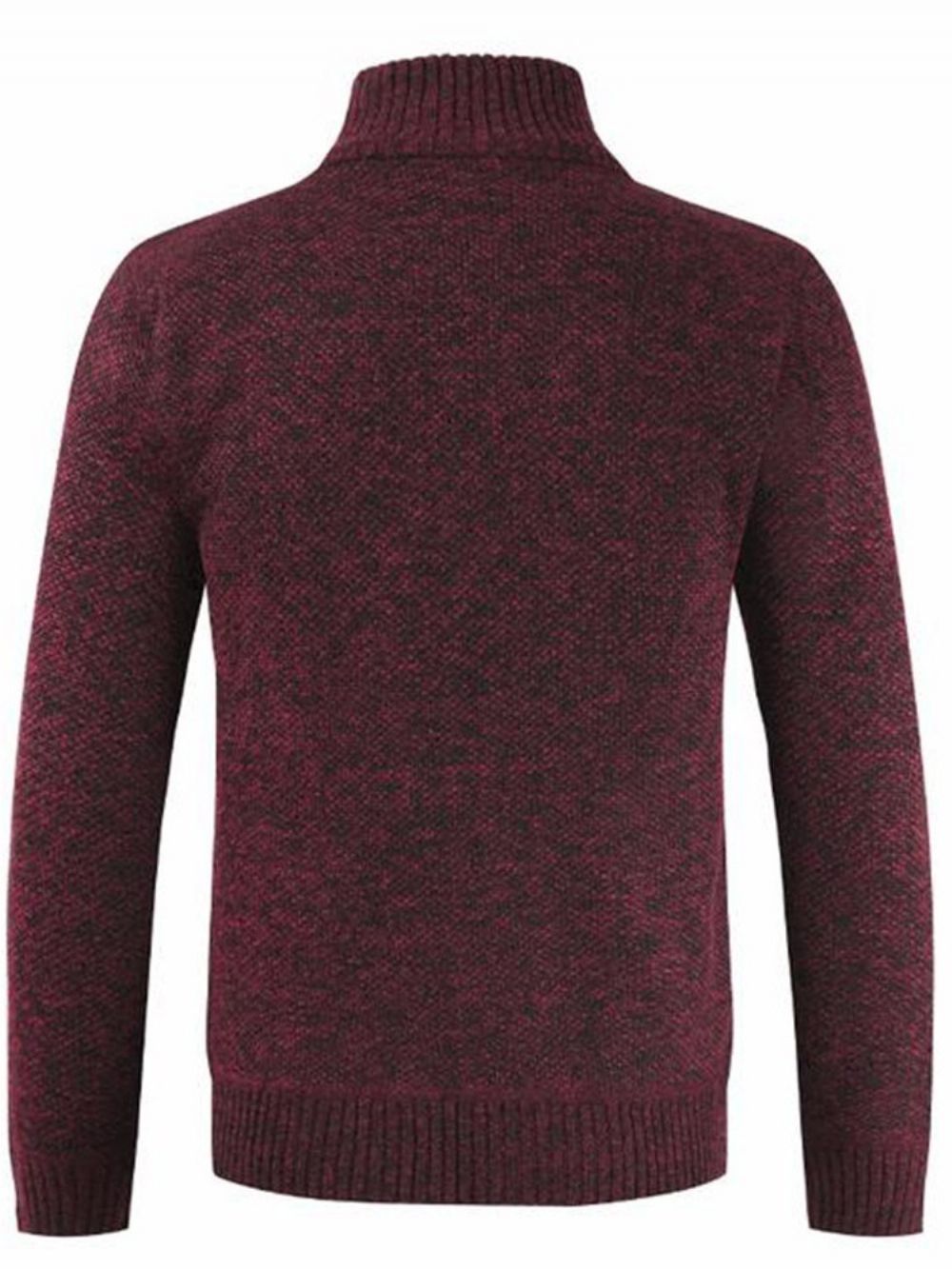 Standaard Opstaande Kraag Herfst Casual Herensweater