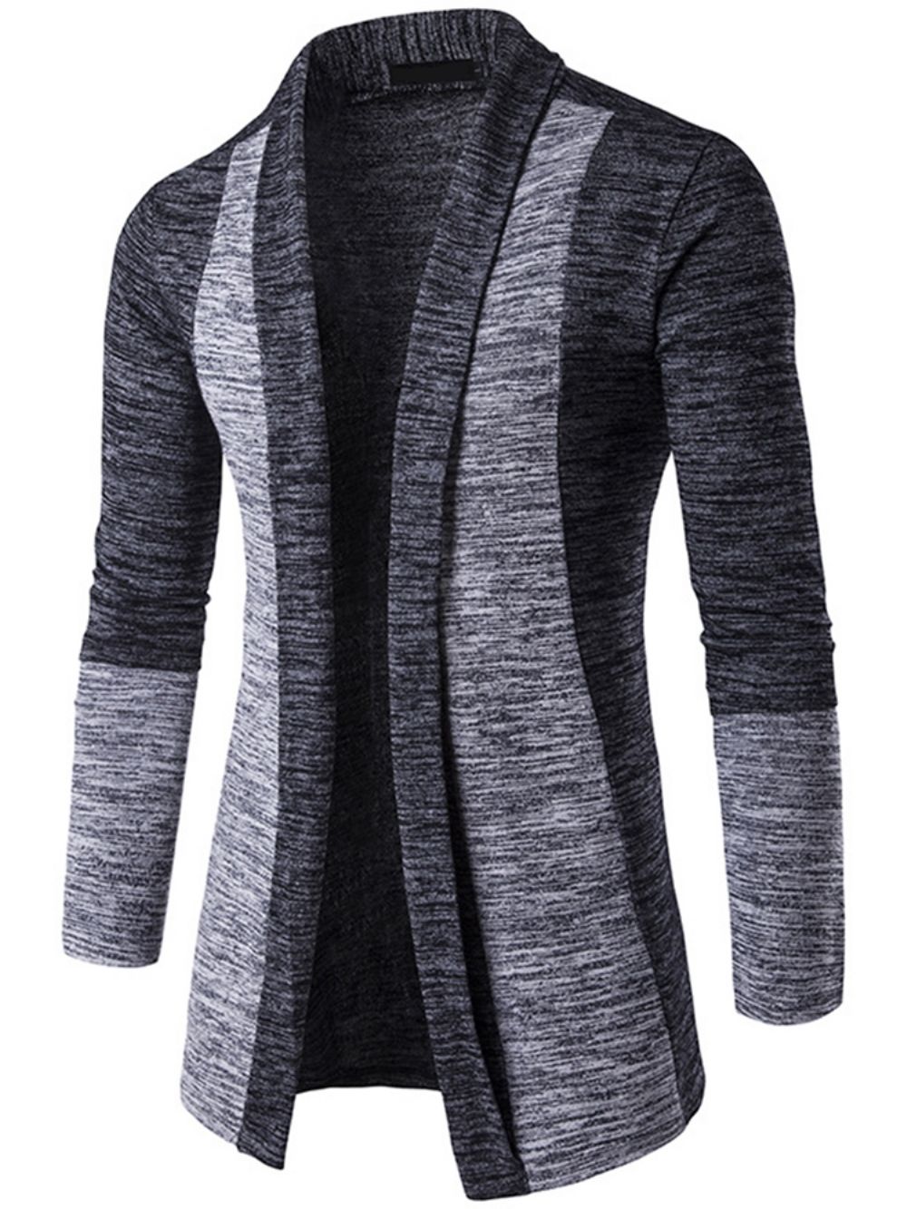 Vest Met Kleurvlakken Casual Gebreide Kleding Heren