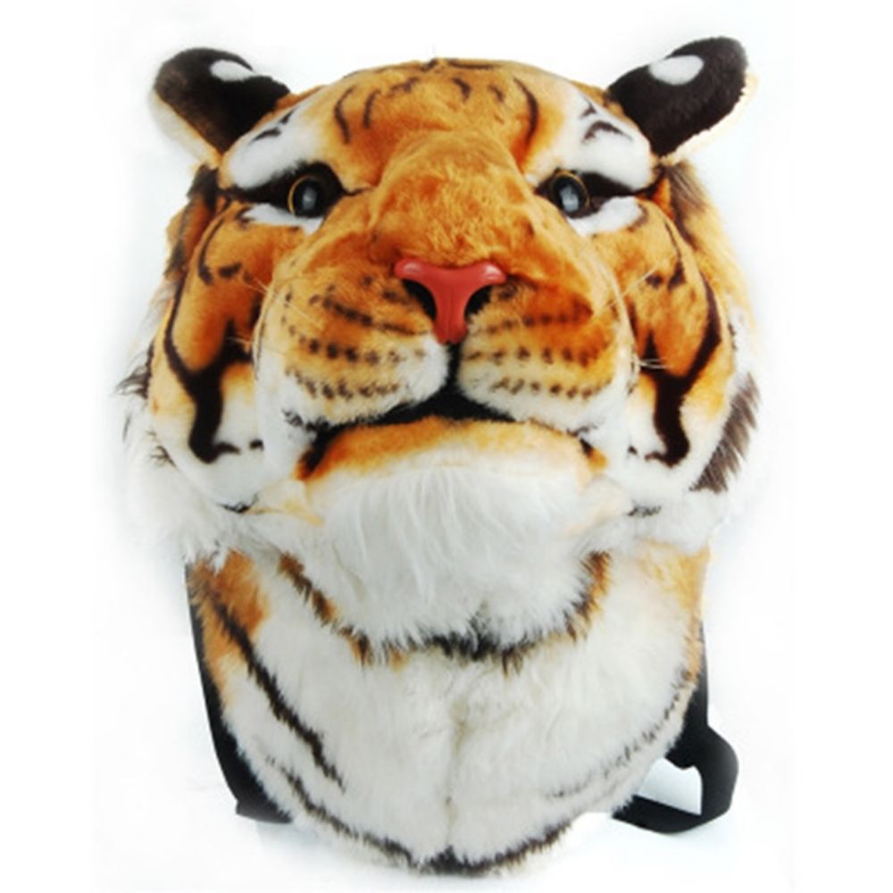 Levensechte Tiger Head Design-Rugzak Dames