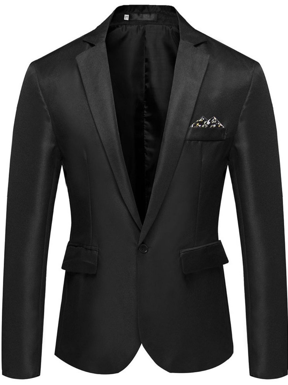 Blazer Heren Met Inkeping En Revers