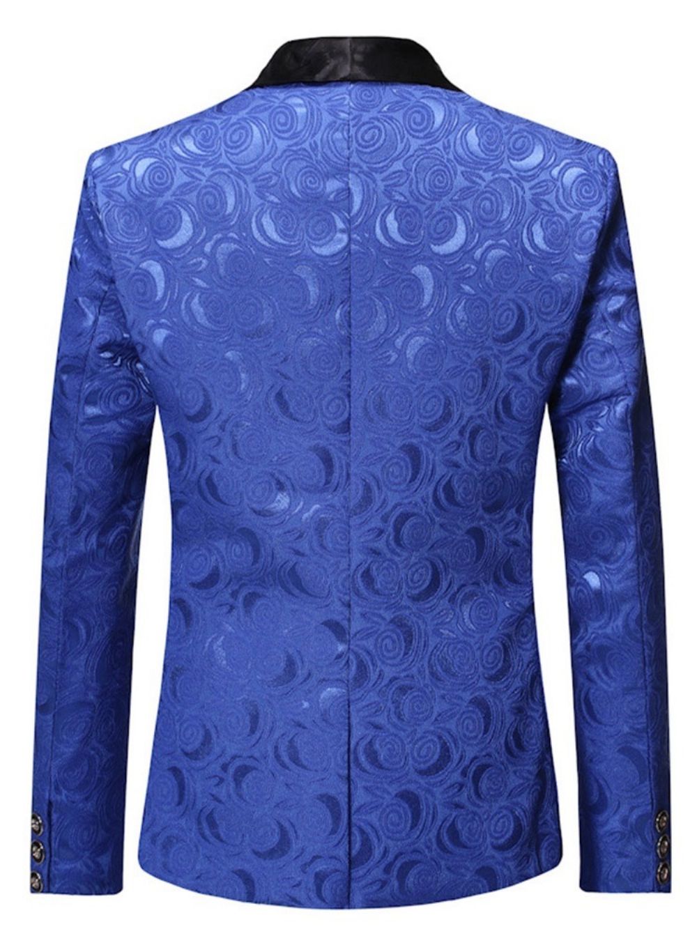 Casual Vrijetijdsblazer Heren Met Rechte Print