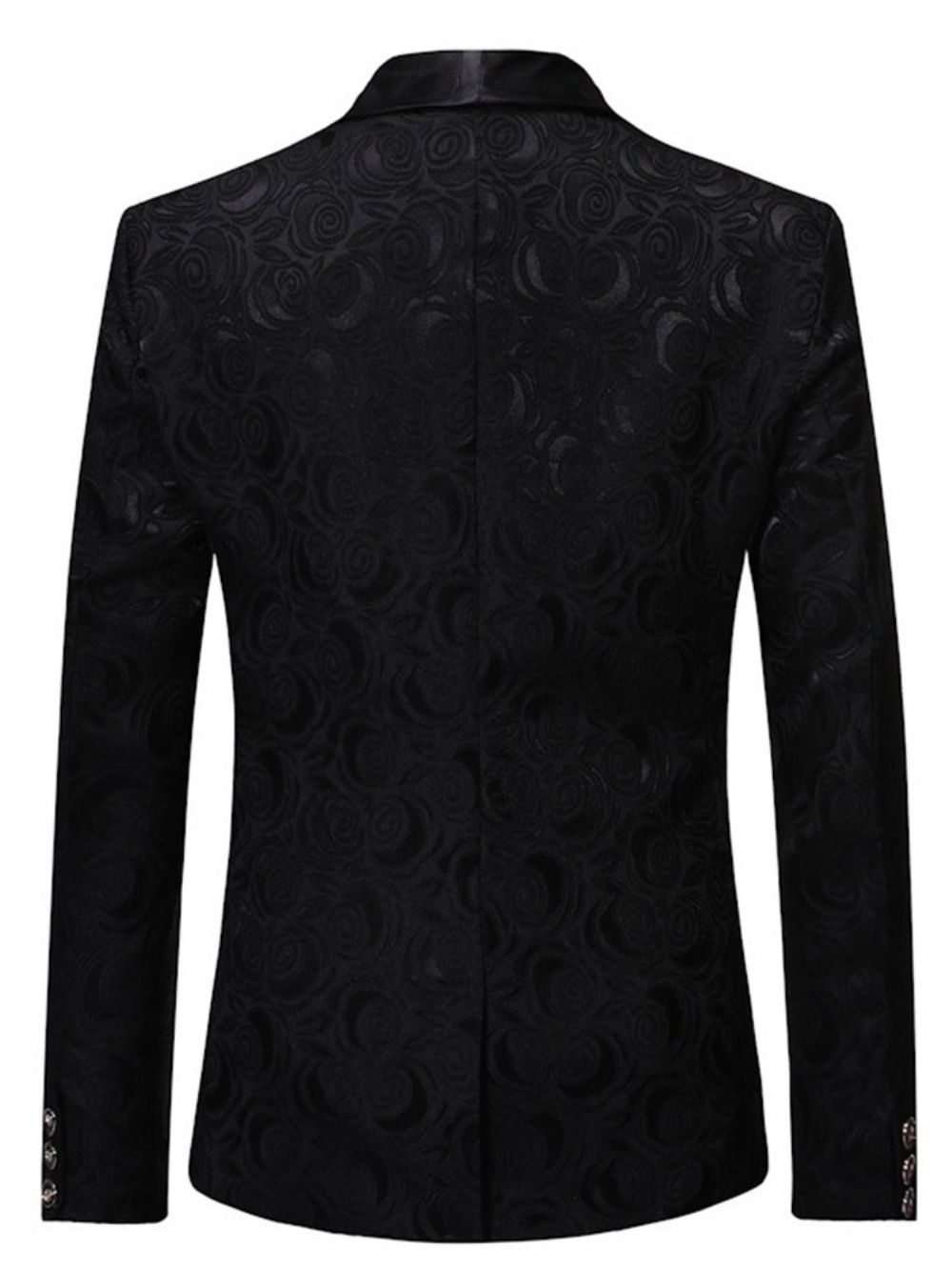 Casual Vrijetijdsblazer Heren Met Rechte Print