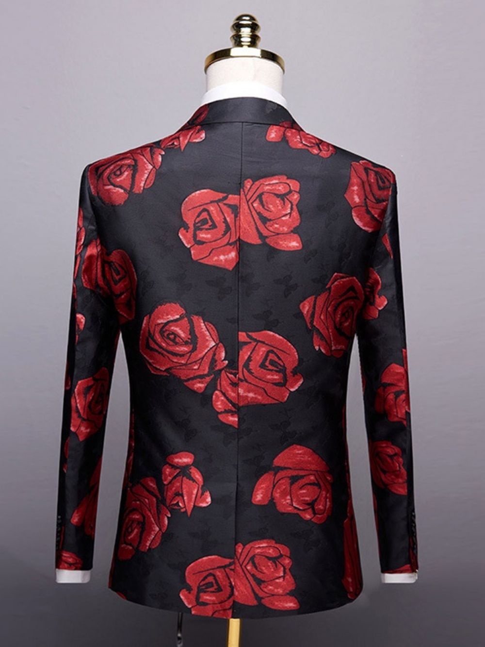 Vrijetijdsblazer Met Bloemenprint Heren