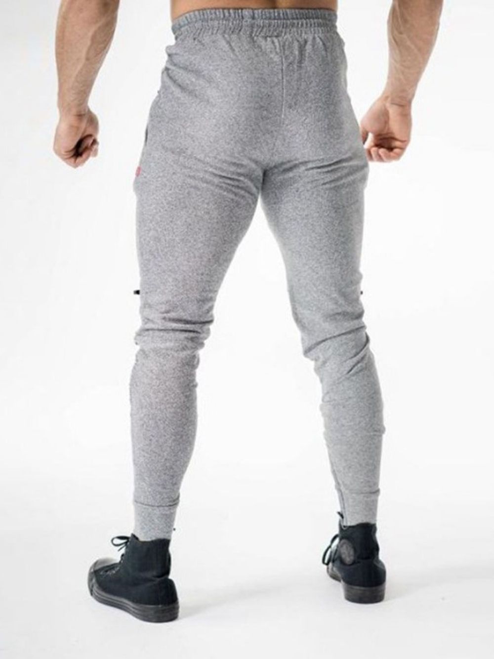 Potloodbroek Met Veters Casual Broek Heren