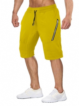 Rits Effen Sport Zomer Casual Broek