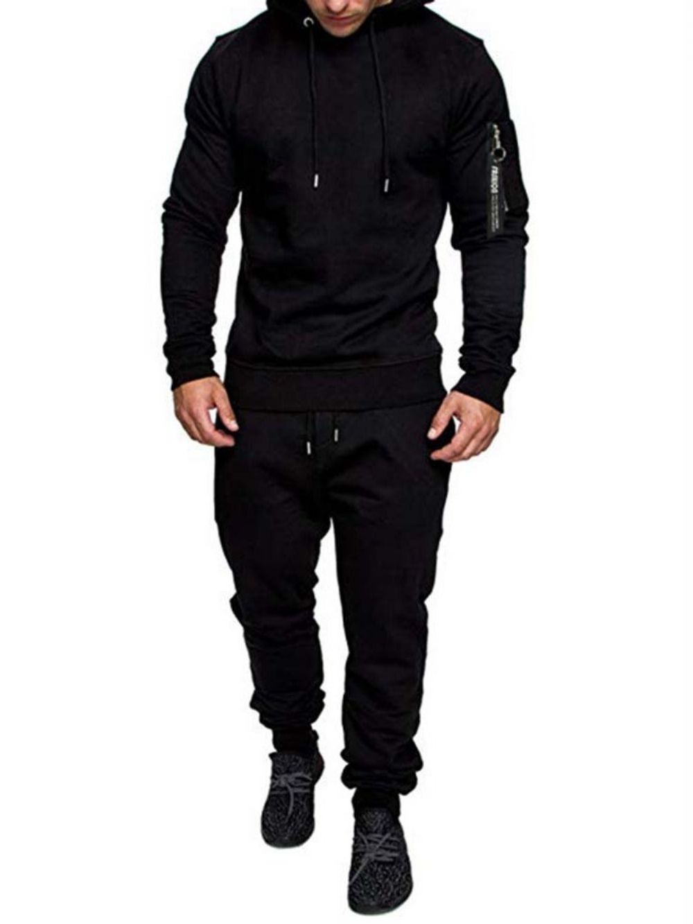 Casual Hoodie-Outfit Heren