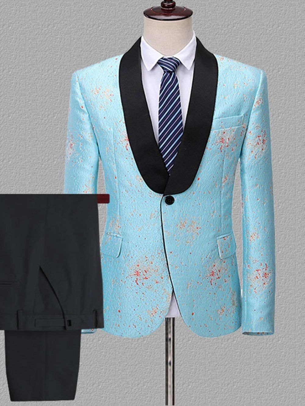 Formele Blazer Met Één Knoop Heren