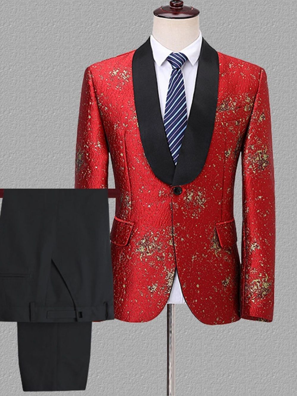 Formele Blazer Met Één Knoop Heren