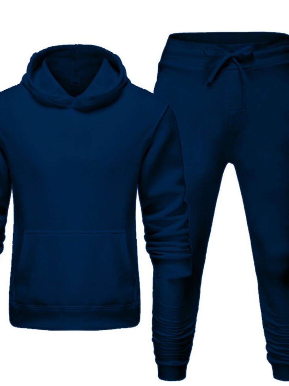 Herfst-Outfit Met Effen Hoodie Sport