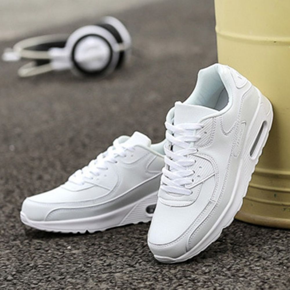 Casual Sneakers Heren Met Veters En Ronde Neus