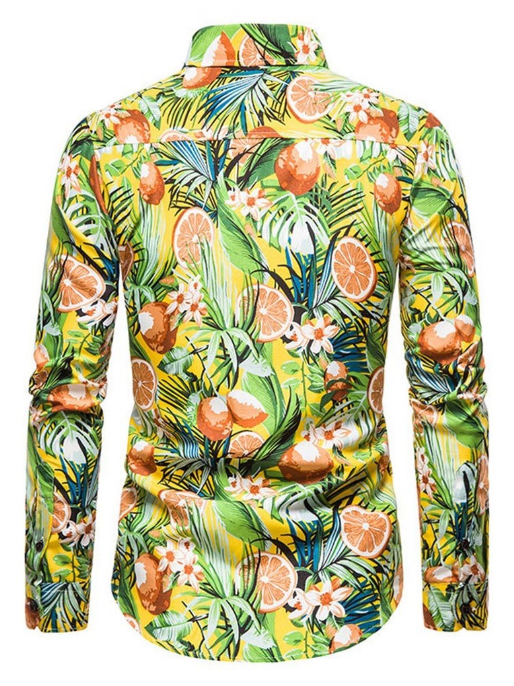 Casual Overhemd Met Bloemenprint En Single-Breasted Lente