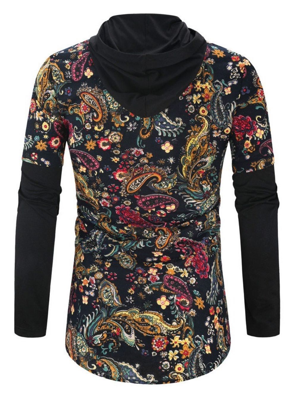 Casual Slim-Shirt Heren Met Bloemenprint