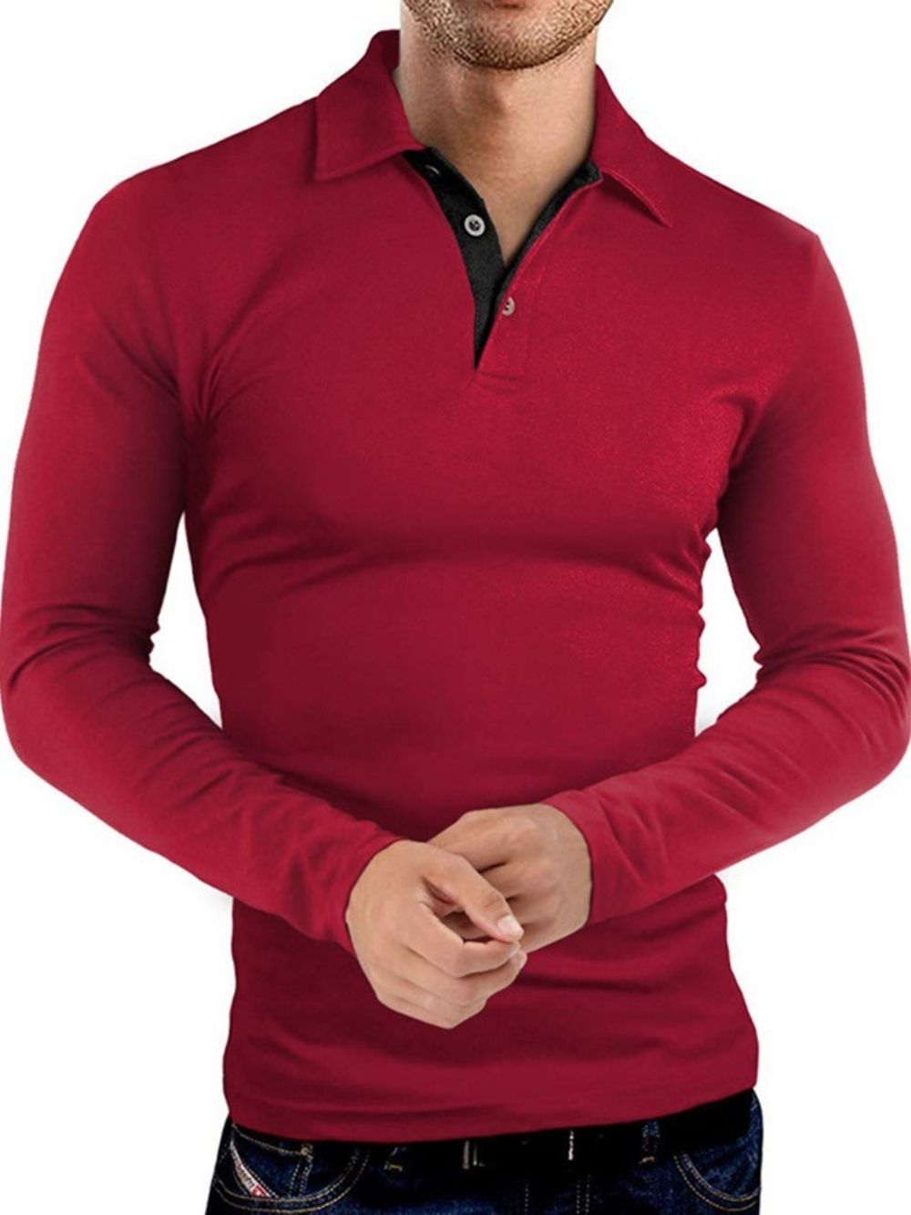 Europees Poloshirt Met Polohals