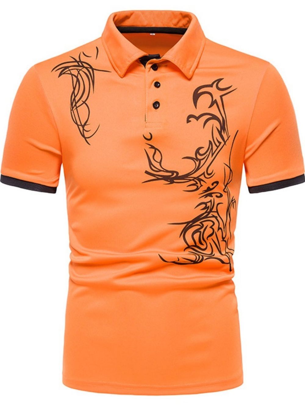 Polo Nek Sport Knop Heren Poloshirt