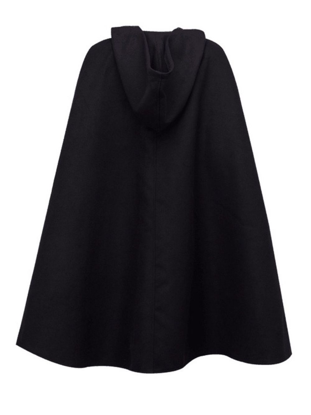 Casual Effen Polyester Wintercape