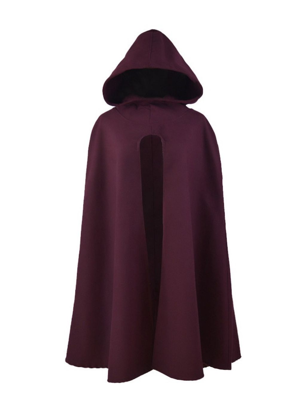 Casual Effen Polyester Wintercape