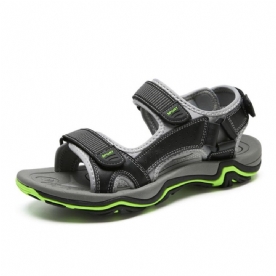 Sandalen Heren Met Kleurblok En Klittenband