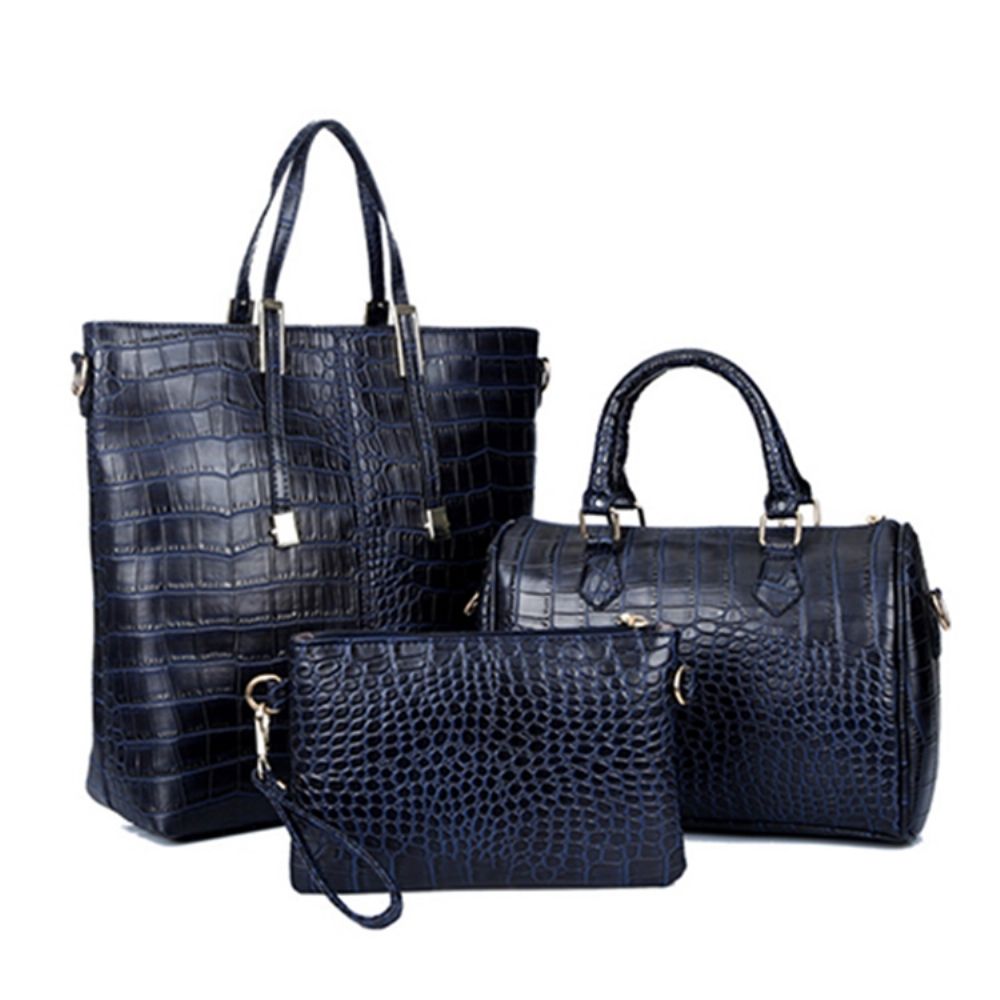 Celebrity Croco-Handtassen (3 Tassen)