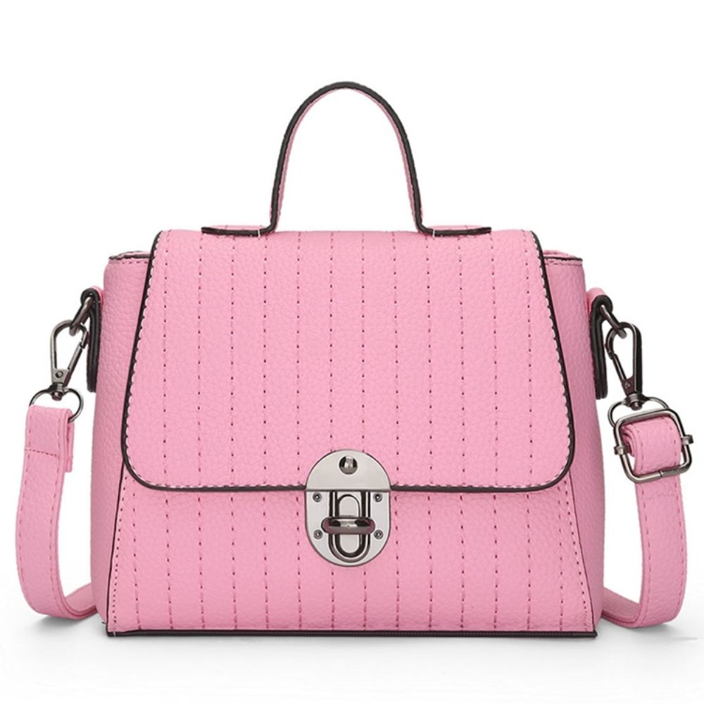 Verfijnde Crossbody Tas Met Borduurgaren