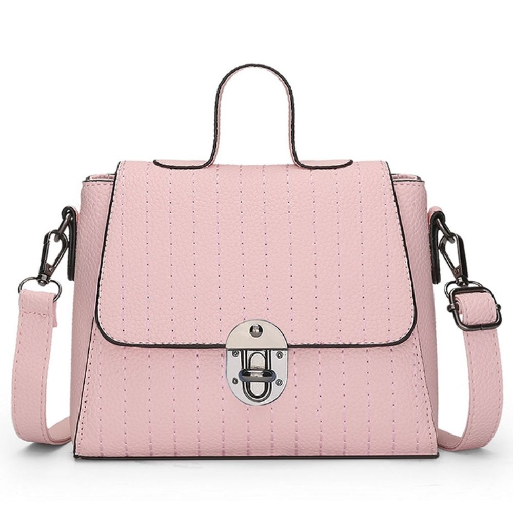 Verfijnde Crossbody Tas Met Borduurgaren