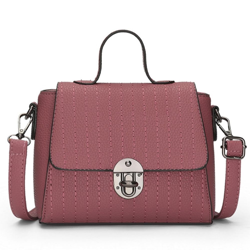 Verfijnde Crossbody Tas Met Borduurgaren