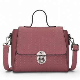 Verfijnde Crossbody Tas Met Borduurgaren