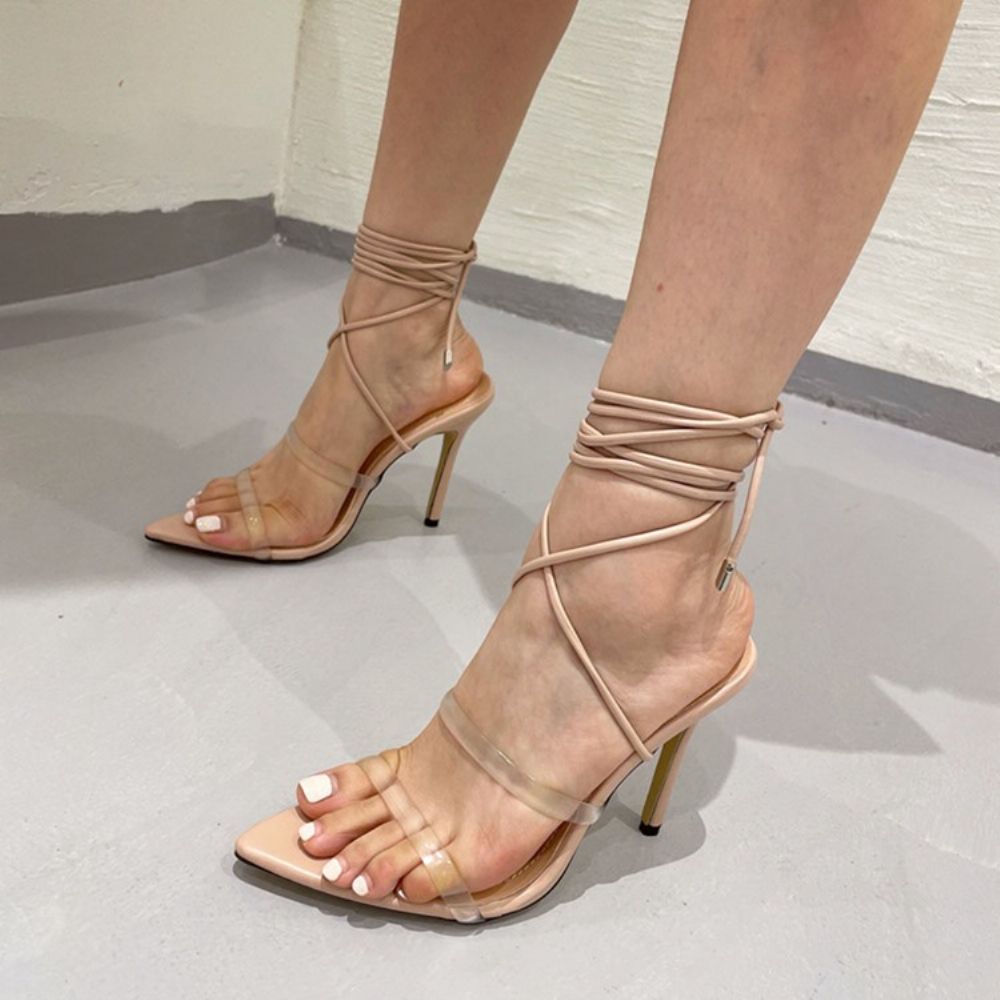 Naaldhak Open Teen Westerse Professionele Sandalen Dames