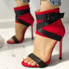 Rits Naaldhak Open Teen Western Sandalen